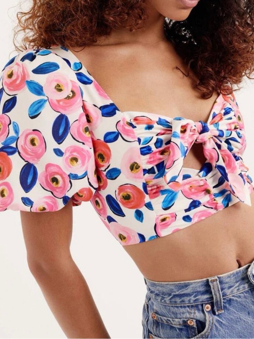 For love & lemons crop top size S